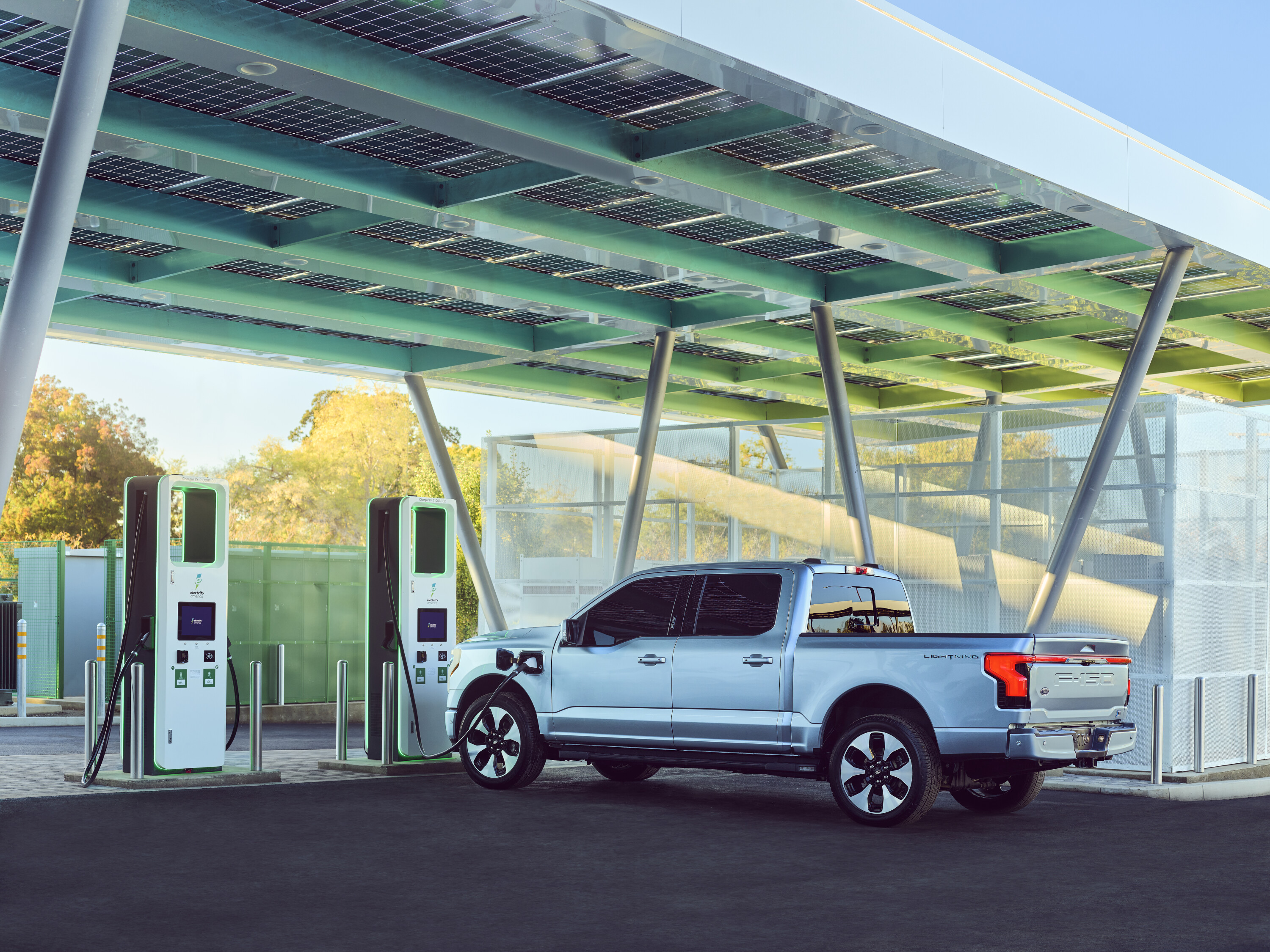 6d8e1ac2/electrify america ev charger ford f 150 lightning13 jpg