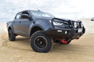 D-Max with Maxxis RAZR mud terrains